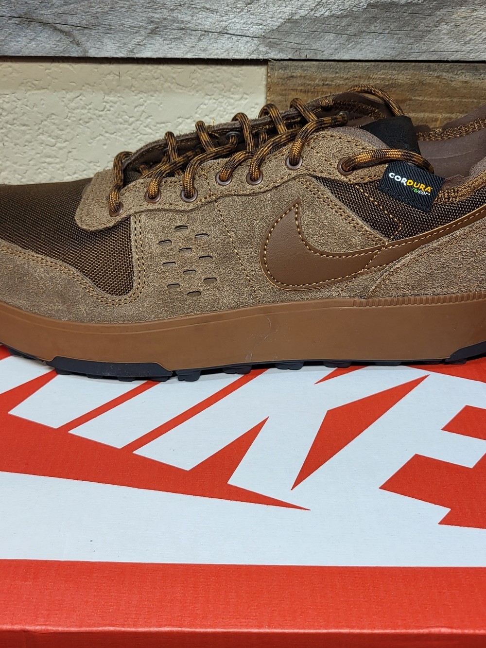 *NEW* Nike C1TY Premium CORDURA® Cacoa Wow/Fantastique Sneakers Size Men's 12